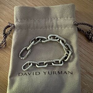 David Yurman Silver Chain Bracelet